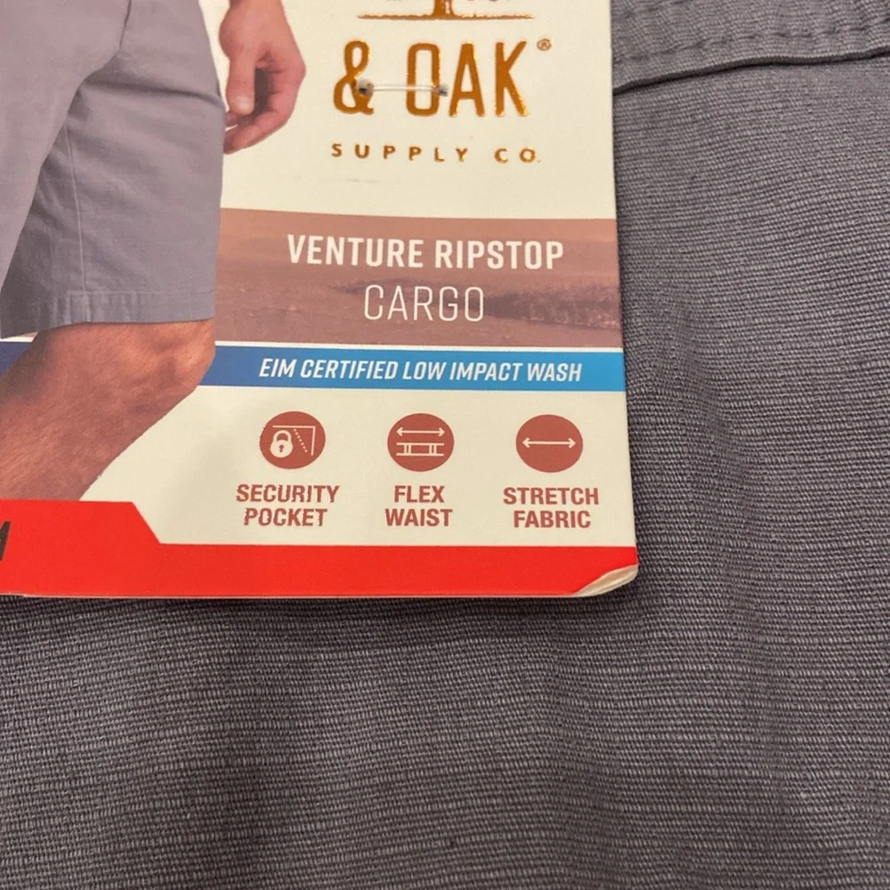 Copper & Oak Supply Co. Men’s Venture Ripstop Cargo Shorts
